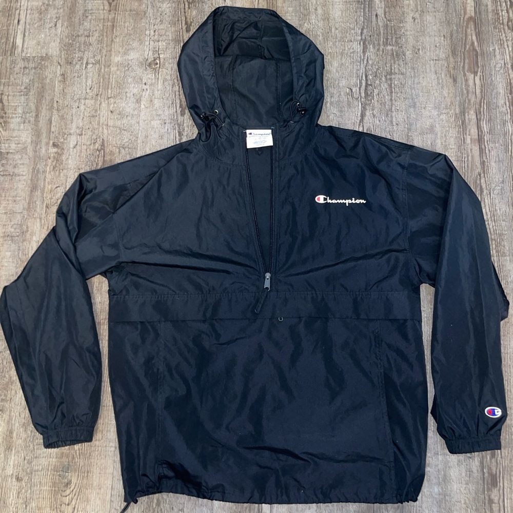 Champion windbreaker, size Large, excellent condition